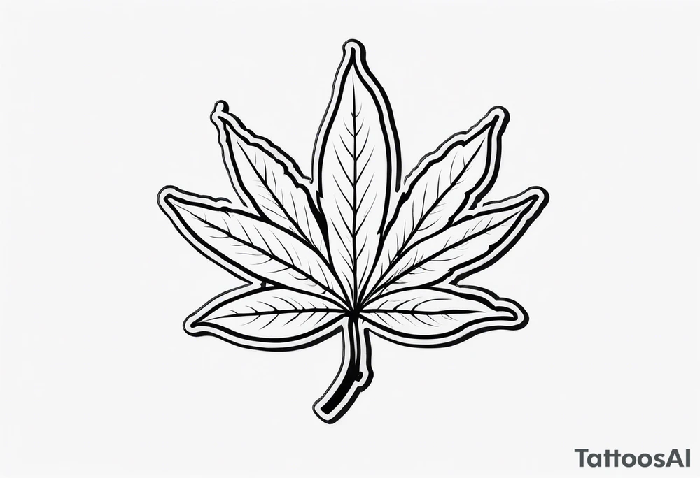 weed, smoke tattoo idea