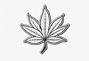 weed, smoke tattoo idea