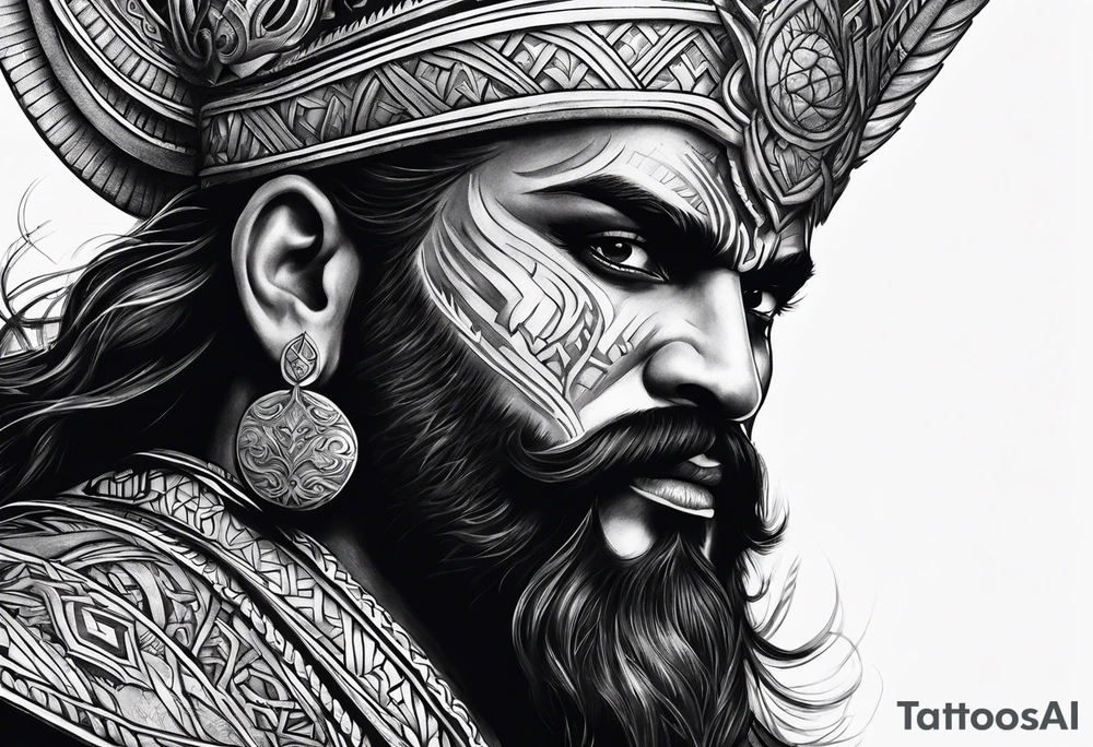 Ravan tattoo idea