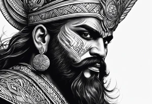 Ravan tattoo idea