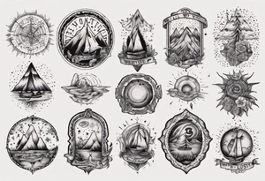 not all who wander are lost tattoo idea