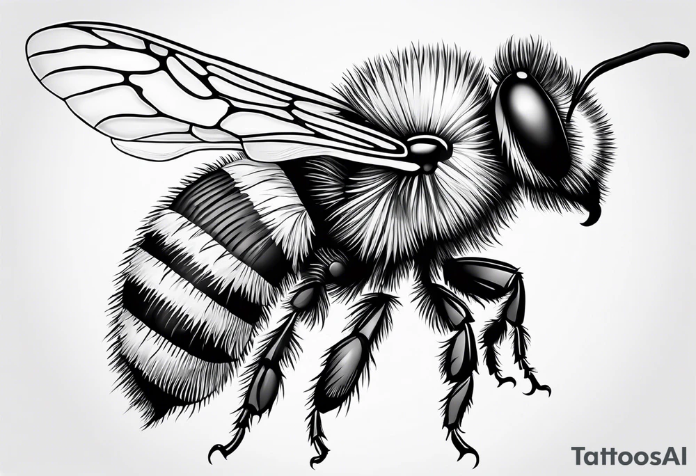 bumble bee tattoo idea