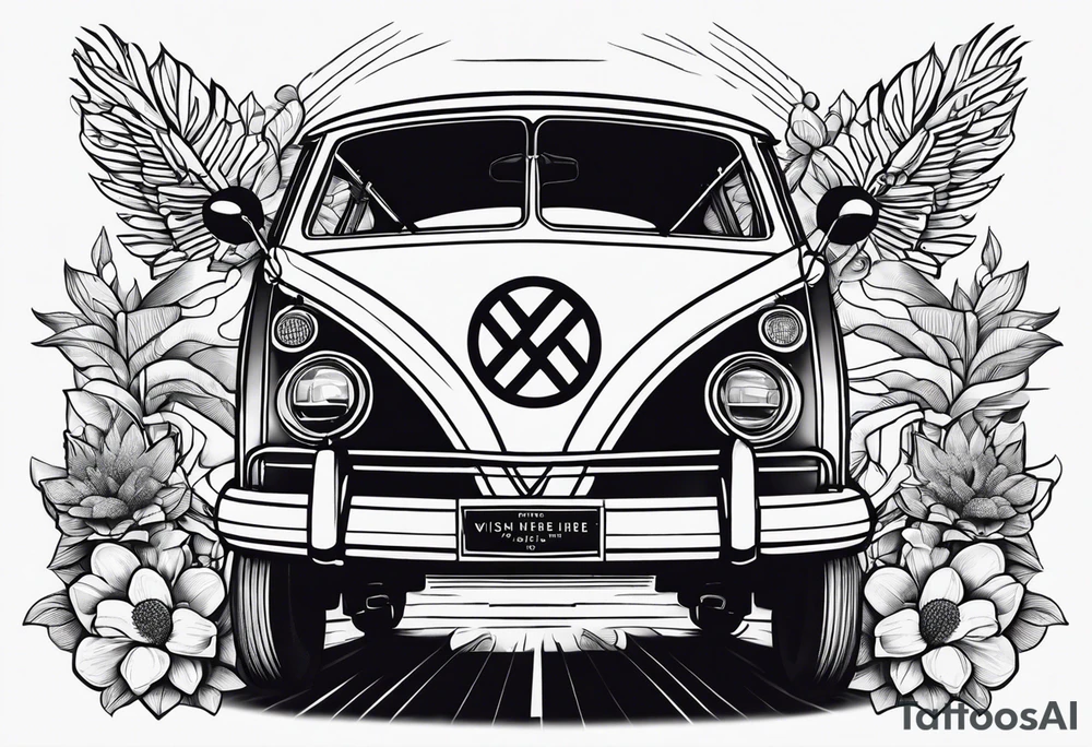 Create a tattoo design of a album cover wish you were here tattoo idea