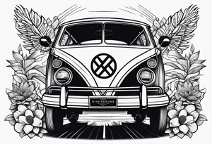 Create a tattoo design of a album cover wish you were here tattoo idea