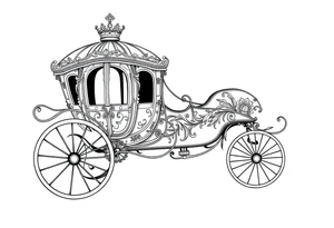 royal carriage tattoo idea