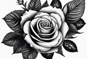 Bullet with rose tattoo idea