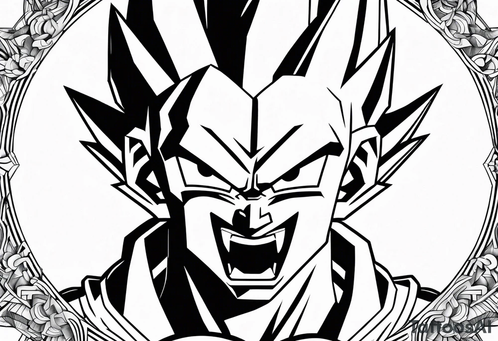 dragonball z tattoo idea