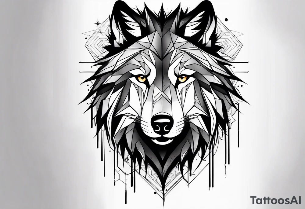 TATUAJE DE LOBO EN EL PECHO
ALGO MAS VIOLENTO tattoo idea