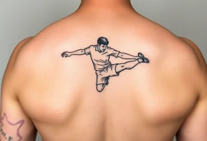 Eric Cantona's iconic kick. tattoo idea