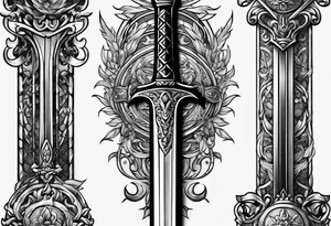 Viego's sword tattoo idea