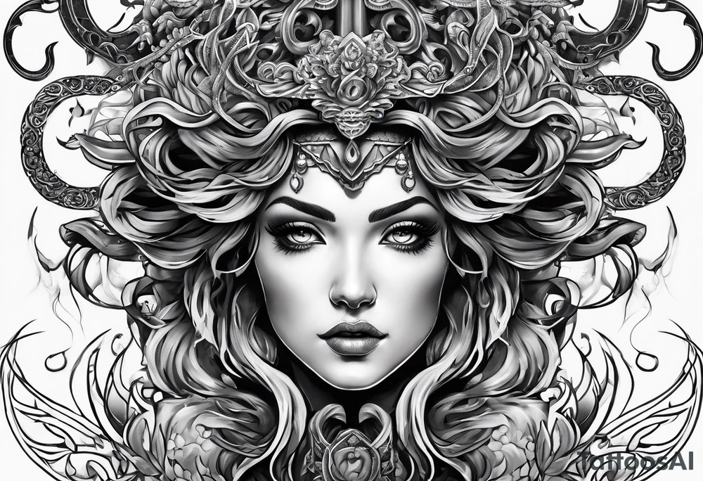 Medusa tattoo idea