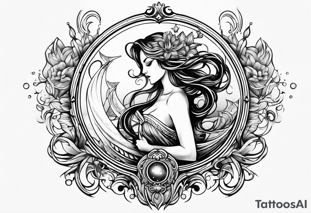 Aquarius tattoo idea