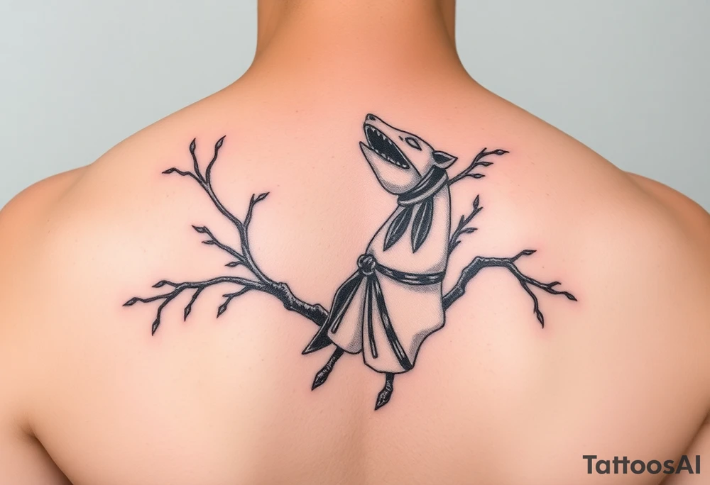 Little red riding hood nursery rhyme tattoo idea