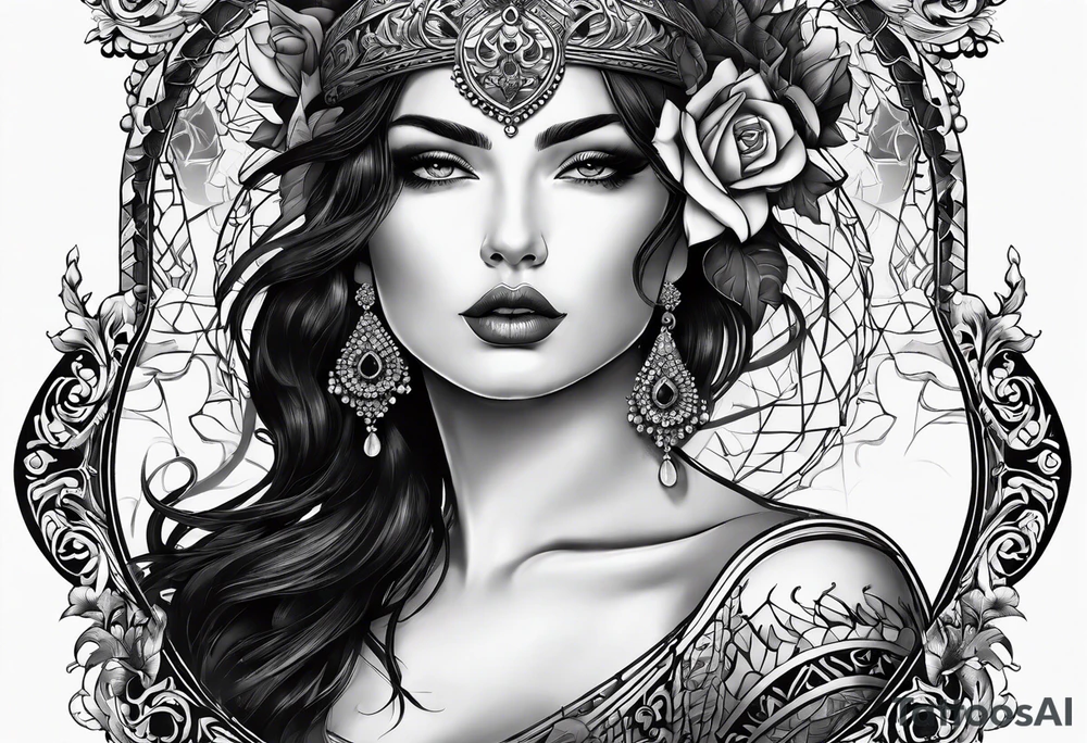 Руки с крестом tattoo idea