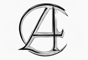 number 4 tattoo idea