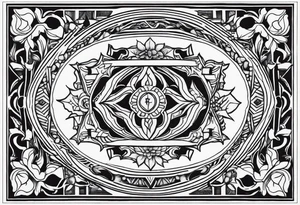 currency tattoo idea