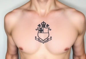 Smith, Irish family crest. whole chest tattoo idea