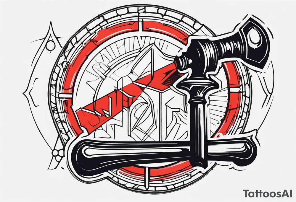 hammer discipline tattoo idea
