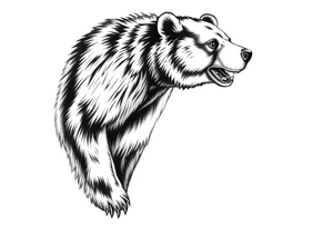 Bear tattoo idea