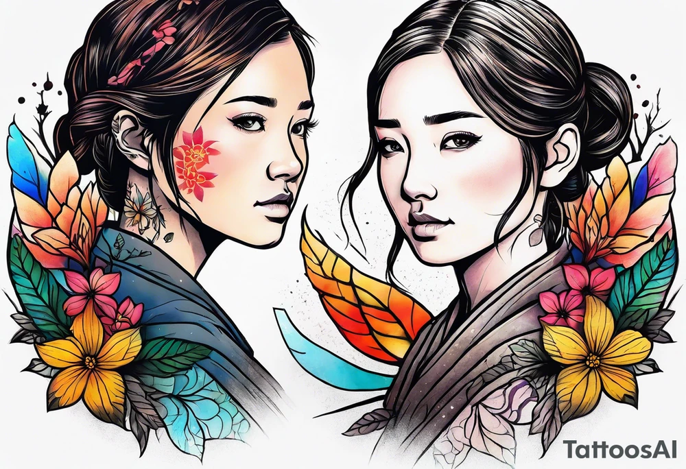 Last of Us firefly tattoo that incorporates Pride colors. No characters! tattoo idea