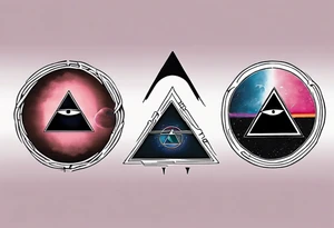 Pink Floyd Dark side of the moon, equals sign, tattoo idea