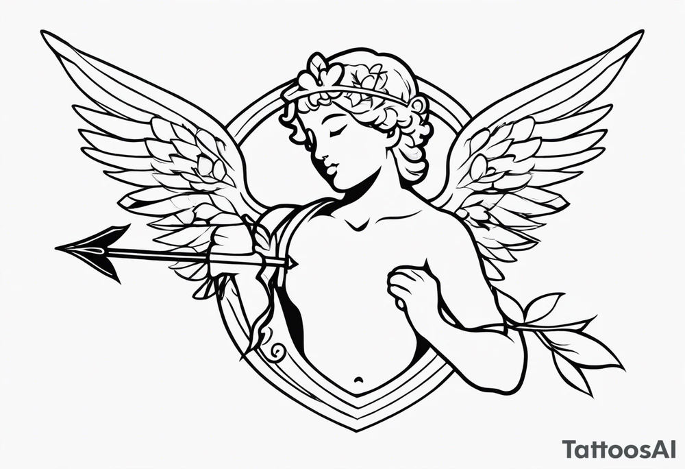 cupid tattoo idea