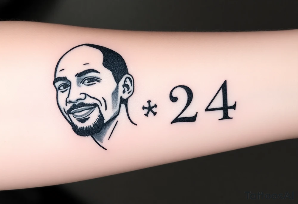 Please note I really like the way people like Kobe Bryant and Stephen curry approach life and things they’ve said as well as things involving them so maybe some of the ideas can be that. I was thinking something with Brazilian jiujitsu or even the number 30 or 24. Maybe a quote from either of them. If you can find a way to put it all together, even better. And bonus points if you can add “成長 忍耐” to it. tattoo idea