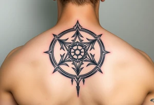 The human transmutation symbol from full metal alchemist tattoo idea
