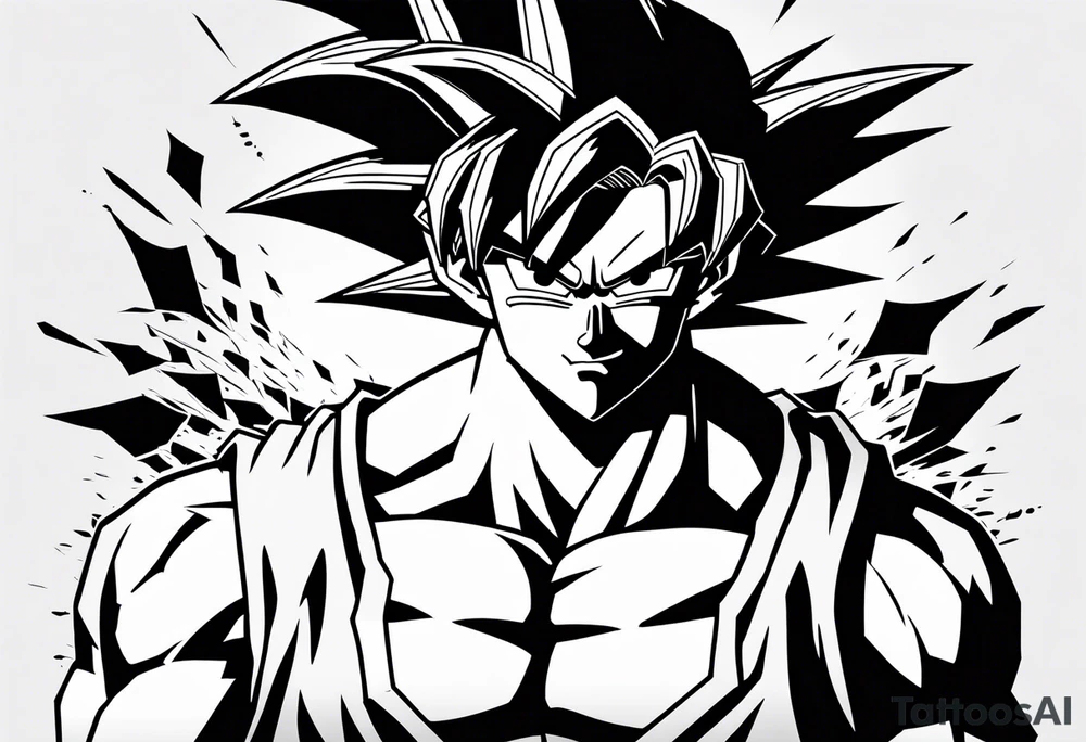 Son Goku tattoo idea