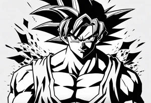 Son Goku tattoo idea