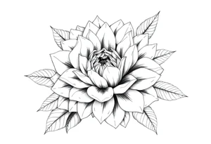 Chrysanthemum, White Rose, sunflower tattoo tattoo idea