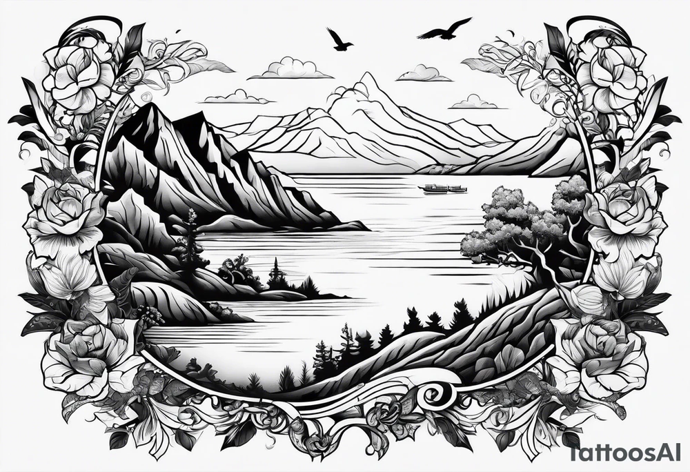 The state of California tattoo idea