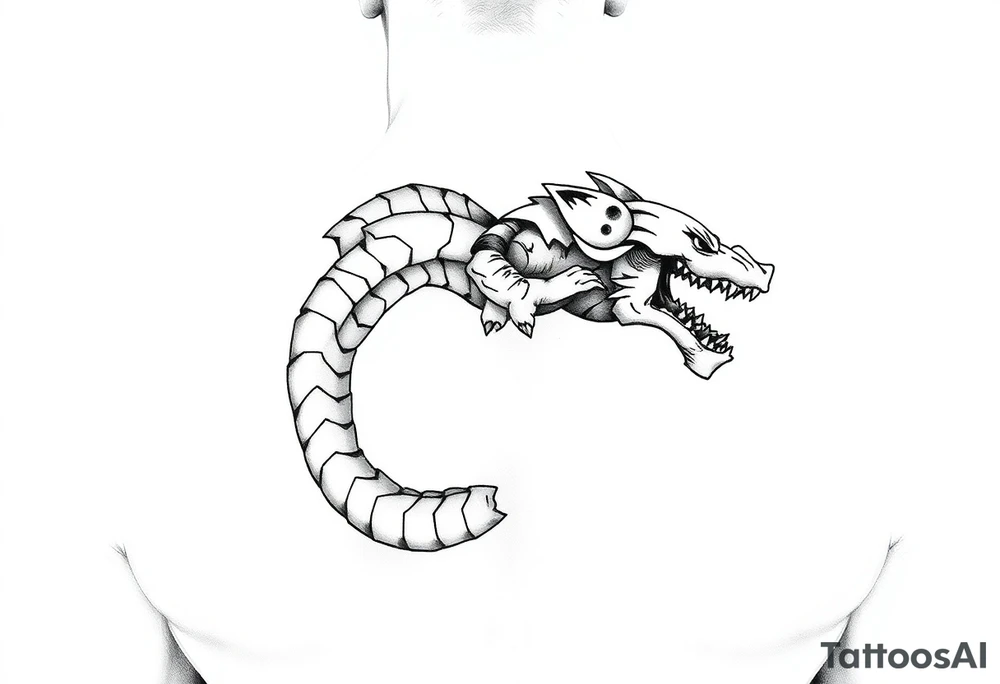 japanese filler tattoo idea