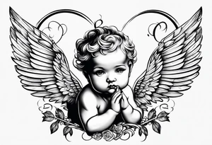 Baby Cupid tattoo idea