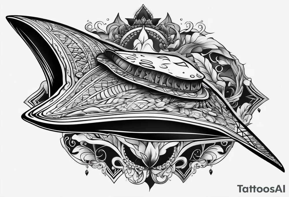 Stingray tattoo idea