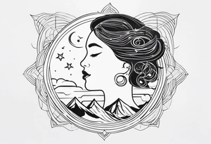 lucid dream tattoo idea