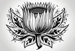 Scottish thistle tattoo idea