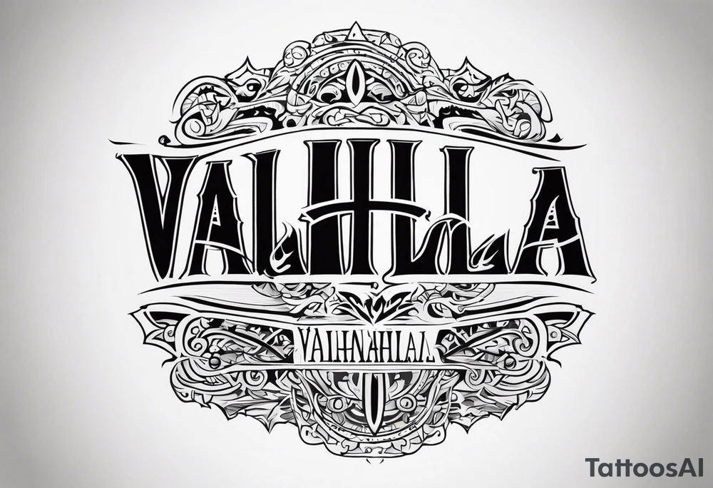 Valhalla tattoo idea