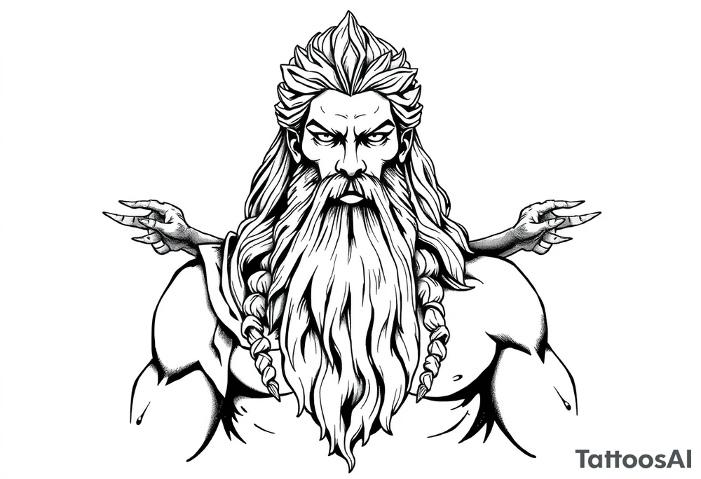 GREEK GOD tattoo idea