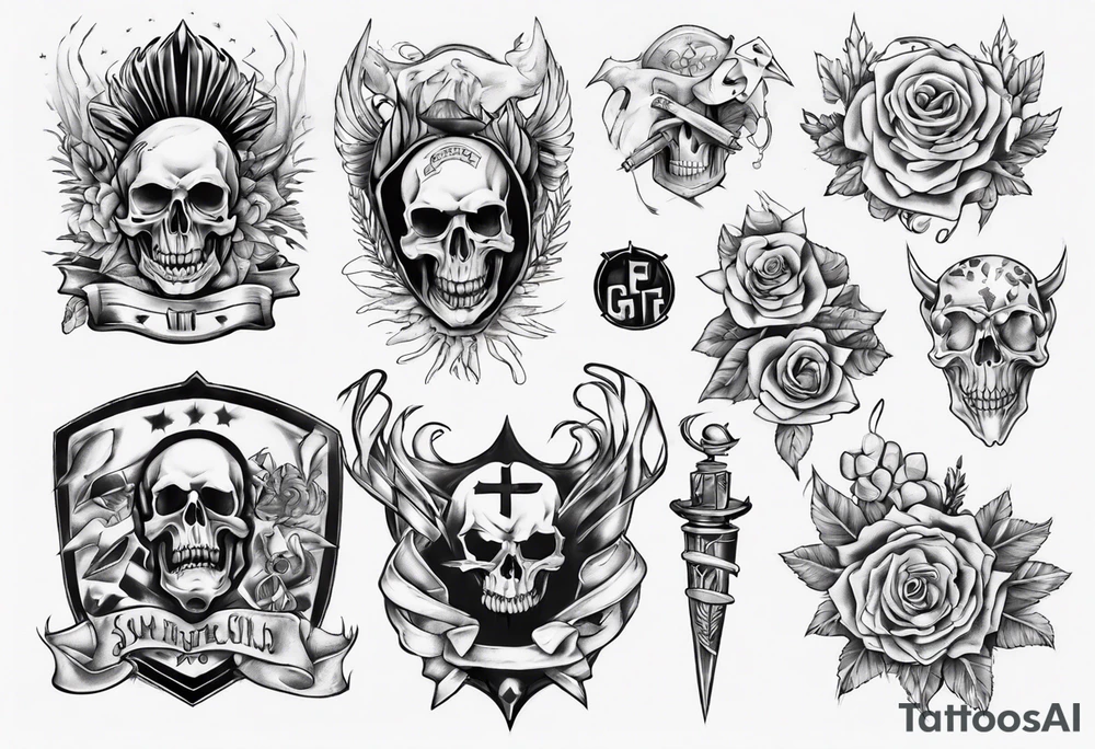 southern california bands tattoo idea