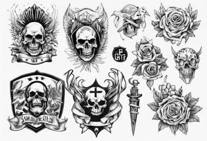 southern california bands tattoo idea