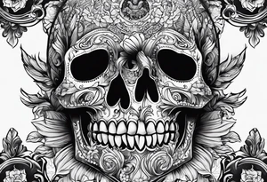 Memento mori tattoo tattoo idea