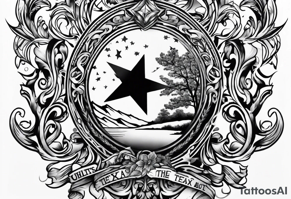 State of Texas tattoo idea