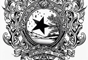 State of Texas tattoo idea