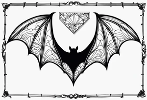 Bats tattoo idea
