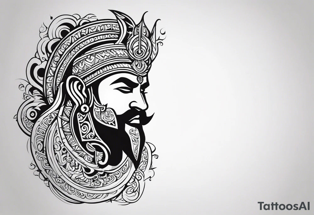 Ravan tattoo idea