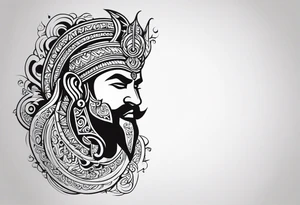 Ravan tattoo idea
