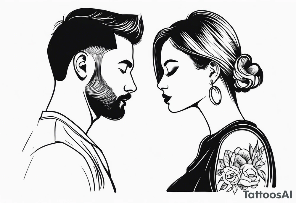 couples february tattoo tattoo idea