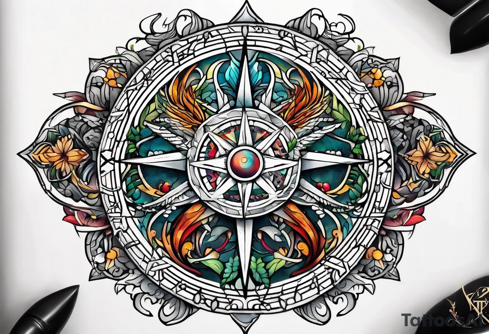 Vegvisir tattoo idea