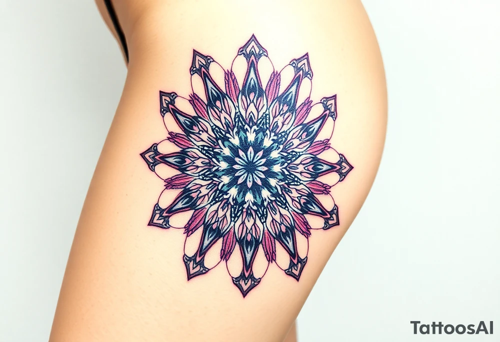 kaleidoscope tattoo idea